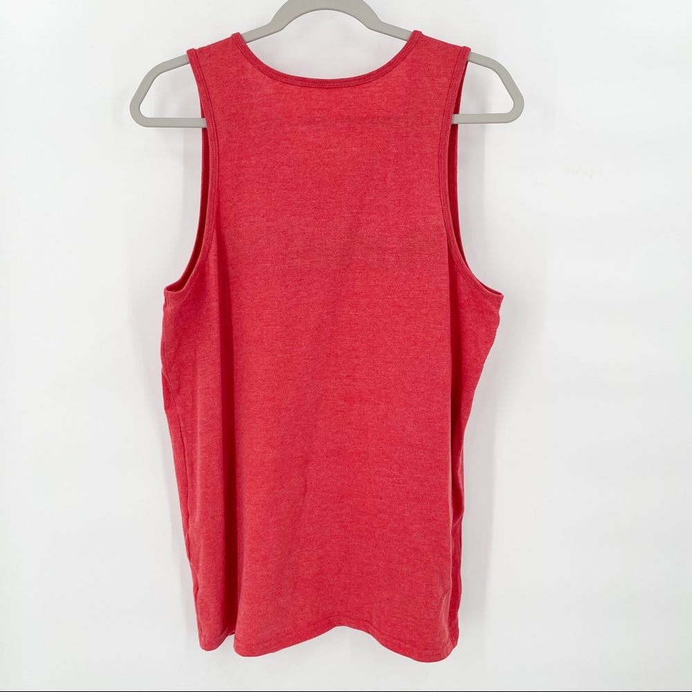 Hurley Heathered Red Tank Top Mens Size Medium - Picture 2 of 9